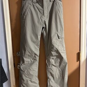 Foursquare Outerwear Snowboard Pants Men's Vintage Y2K Tan Stylish